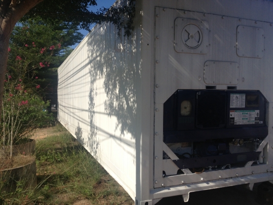 ตู้เปียก 40 ฟุต พร้อมเครื่องทำความเย็น