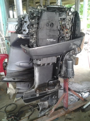ๆเครื่องเอาท์บอดท์  เรือเร็ว. susuki115 ถูกมาก