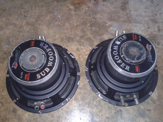 ขายลำโพงดอก10 D.DRAGON ว๊อยคู่