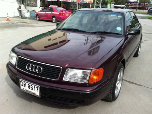 ถูกๆพร้อมใช้ AUDI 100 เกียร์ออโต้ แก๊ส LPGหัวฉีด เครื่อง subaru หมดปัญหาเรื่องอะไหล่