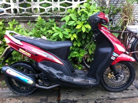 yamaha mio ปี50 เครื่องดี ชุดสีไม่แตก