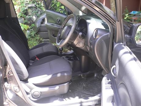 ขายรถ NISSAN MARCH 1.2 V ปี 2010 สีดำ เกียร์ออโต้ ตัวTop