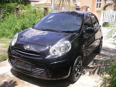 ขายรถ NISSAN MARCH 1.2 V ปี 2010 สีดำ เกียร์ออโต้ ตัวTop