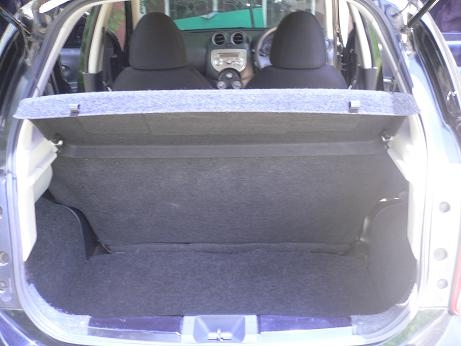 ขายรถ NISSAN MARCH 1.2 V ปี 2010 สีดำ เกียร์ออโต้ ตัวTop