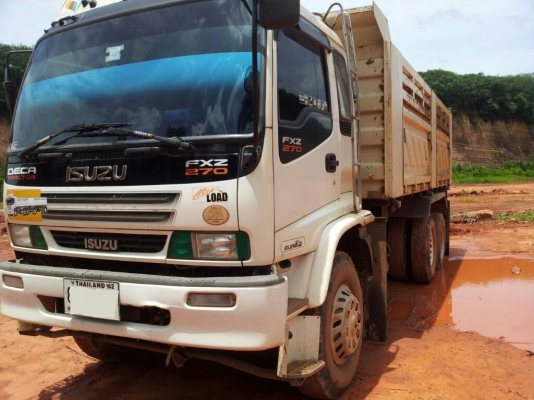 ขายรถ 10 ล้อ ดั๊ม Isuzu270 EURO 2 ปี 51 แม็คโหลด วิ่ง 3 แสนกิโลเมตา
