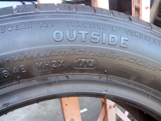 เหลือแต่ยาง michelin xm1 175 65 15 ยางสัปดาห์ 1713