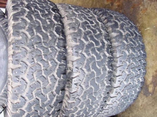 ขายยาง BF Goodrich All-Terrain T/A 31/10.5/15 ปี 08/10 ไม่ปะ,ไม่บวม