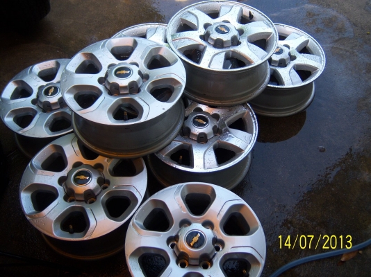 แม็กเชฟสวยๆ  ขอบ 16   6รู139   ใหม่ๆ  พร้อมยาง