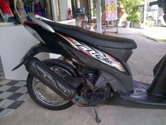 ขาย!ฮอนด้าคลิ๊ก ปี50 รถเครื่องเดิมแน่นๆ  พร้อมใช้ ทะเบียน+เอกสารโอน ภาษีไม่หมด