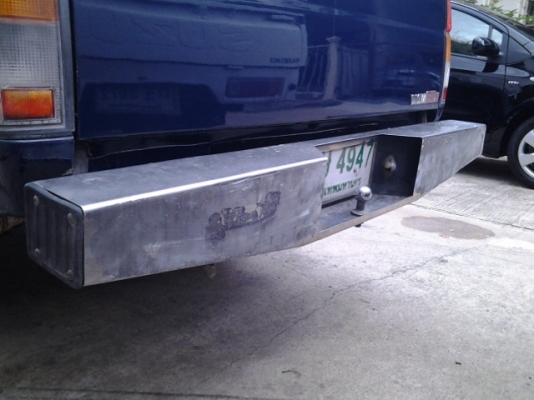 กันชนหลังบิ๊กเอ็มตามรูปขายถูกๆ มีขอลาก