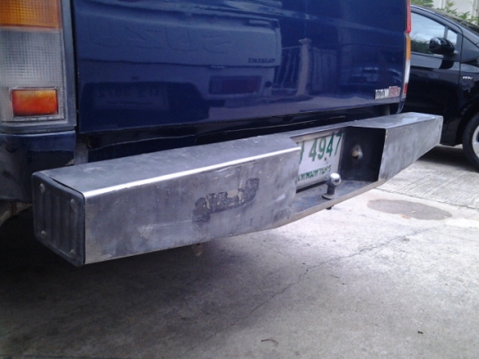 กันชนหลังบิ๊กเอ็มตามรูปขายถูกๆ มีขอลาก