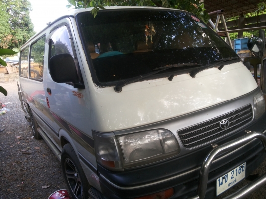 ขายรถตู้ โตโยต้า HIACE ปี 1994 สีขาว เครื่องดีเซล 2L