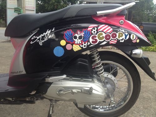 HONDA SCOOPY Iสวยแกะกล่องสภาพป้ายแดงวิ่งน้อย