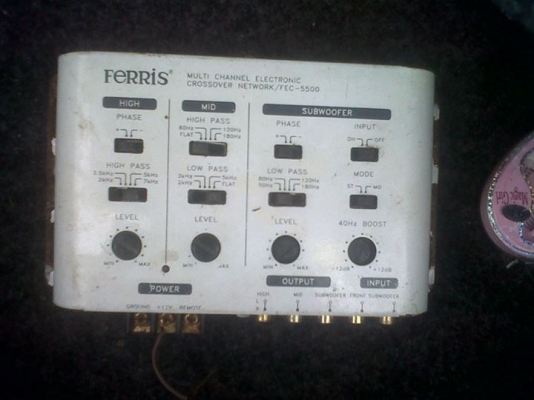 ขาย crossover ferris กลางแหลมใส เบสนุ่ม ราคา650