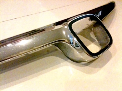 คิ้วโครเมี่ยมหน้ากระจัง Honda civic FD 06 ขึ้นไป