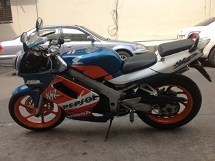 NSR PROARM 150SPเน้น เครื่องดีมาก วาวล์ทำงาน ภาษีถึงปี 57รถกรุงเทพ