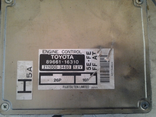 ขายกล่อง ECU TOYOTA 5E-FE (AUTO)