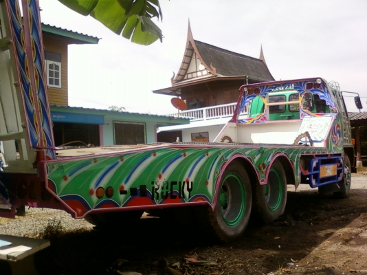 ขาย ISUZU ROCKY 175 เทลเลอร์บรรทุกรถเกี่ยวข้าว/รถตีดิน
