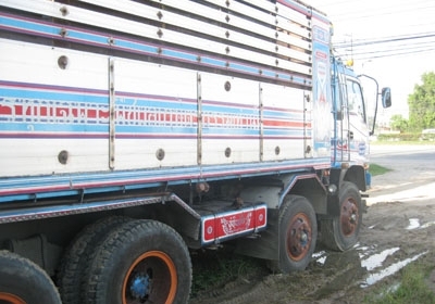 ขายพ่วงแม่ลูกดัมพ์เกษตร Deca 270 ปี 41 แม่ 12 ล้อ โทร 088-4501277