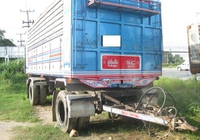 ขายพ่วงแม่ลูกดัมพ์เกษตร Deca 270 ปี 41 แม่ 12 ล้อ โทร 088-4501277