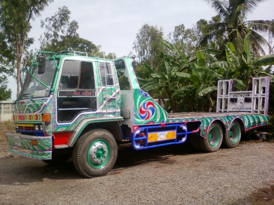 ขาย!! รถเกี่ยวข้าว / HINO HO7D TURBO / DAIKIN 23 / ตัวเดิน 12 (เก่านอก) / เทลเลอร์ 10ล้อ สองเพลา ISUZU