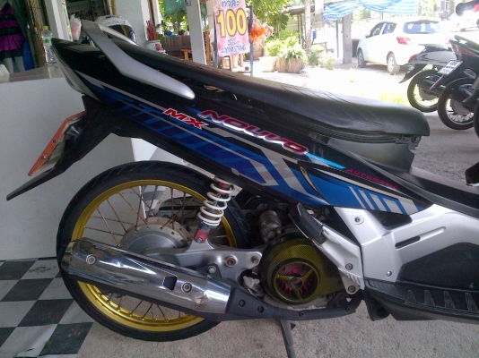 ด่วน!ยามาฮ่านูโวMX ปี49 รถเครื่องเดิมแน่นๆ พร้อมใช้ ทะเบียน+เอกสารโอน ภาษีไม่หมด 088-2197709