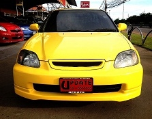 Honda Civic โฉมตาโต VTEC สีเหลือง แต่งซิ่ง สวยมากมาย Honda Civic โฉมตาโต VTEC สีเหลือง แต่งซิ่ง สวยมากมาย