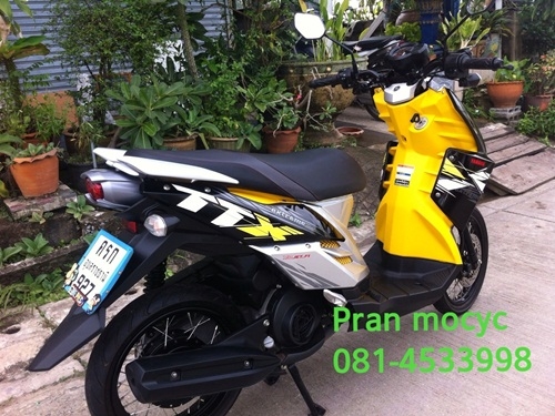 ขาย yamaha ttx สีดำเหลือง ปี2555