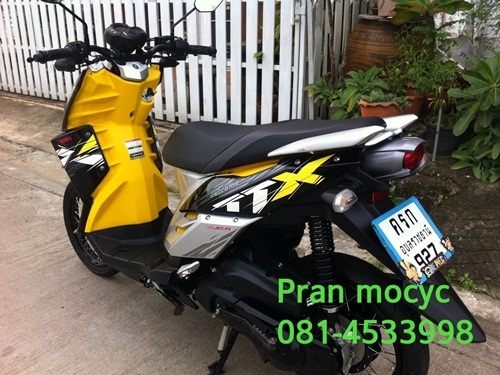 ขาย yamaha ttx สีดำเหลือง ปี2555