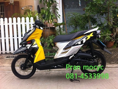 ขาย yamaha ttx สีดำเหลือง ปี2555