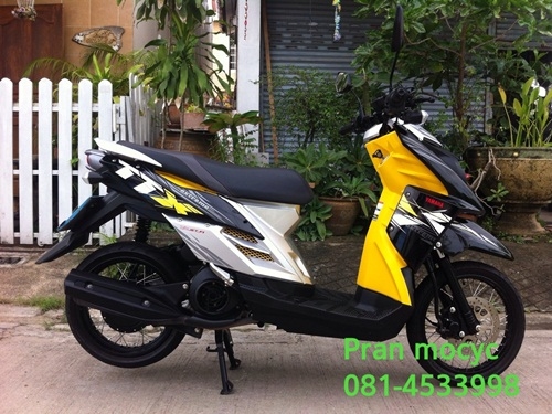 ขาย yamaha ttx สีดำเหลือง ปี2555