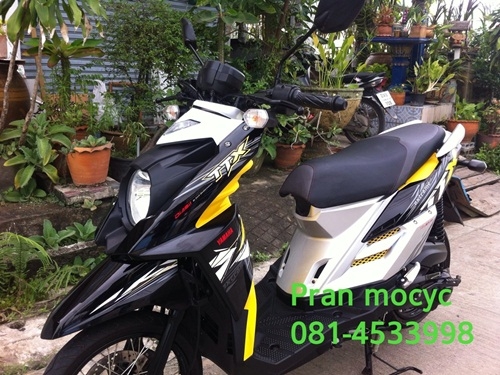ขาย yamaha ttx สีดำเหลือง ปี2555