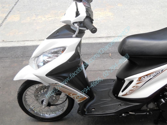 SUZUKI SKYDRIVE 125 CC ปี 2012 รถสวย ขาวเนียน สภาพพร้อมใช้ค่ะ