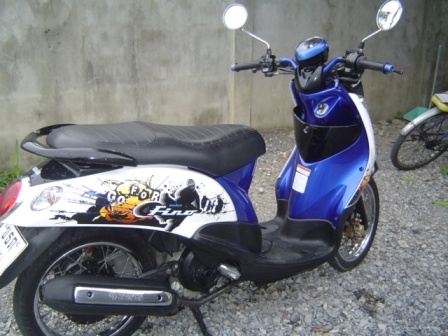 Yamaha Fino สีสวย เครื่องเดิม ใช้น้อย ภาษีไม่ขาดต่อ