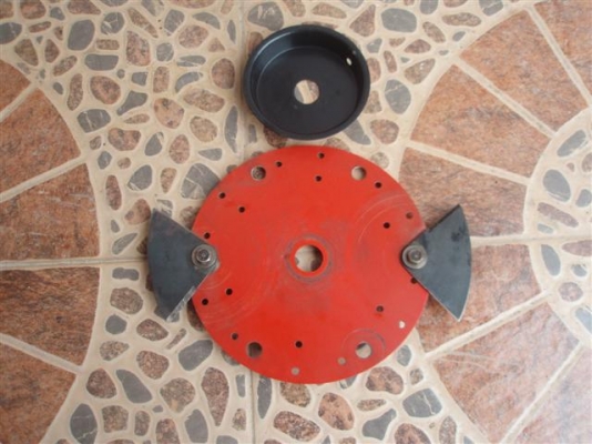 ใบมีดตัดหญ้า น้าหลุยส์ พร้อมถ้วยป้องกันหญ้าพัน