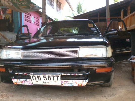 ขายด่วนรถ TOYOTA XL COROLLA 1300 cc. เครื่องดี วิ่งทางไกลได้ แอร์เย็น เครื่องเสียงพร้อม รถบ้าน ใช้งานทุกวัน