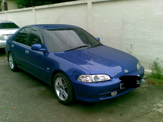 ซีวิค เก้าสาม เกียร์ธรรมดา  แอร์เย็น สีทำ ขายไปไม่มีที่จอด