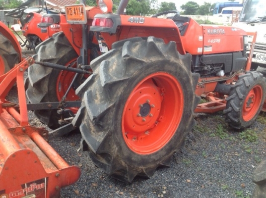 ขายรถแทรคเตอร์ รุ่น L4508 มือสองพร้อม ใบมีดดันดิน+โรตารี่