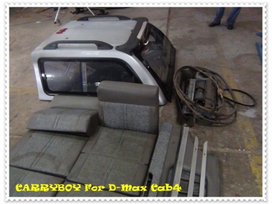 ขายเบาะกระบะหลัง ใส่ Isuzu D-max Cab4 สภาพดี ราคา 1800 บาท