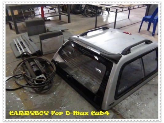 ขายเบาะกระบะหลัง ใส่ Isuzu D-max Cab4 สภาพดี ราคา 1800 บาท