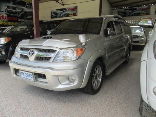 vigo 2..5G Double Cab สีบรอนด์เงิน ปี2008