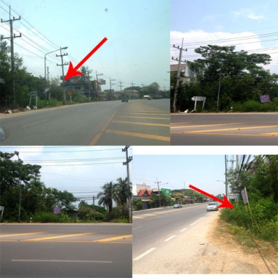 ขายที่ดิน ติดเขตชุมชน ไกล้ธนาคาร ติดถนนหลวง ที่สันป่าตอง ชม