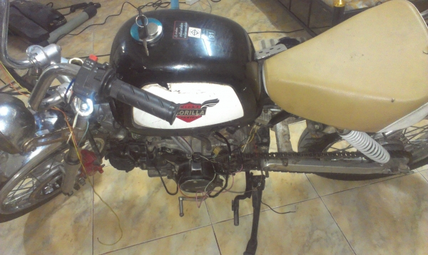 ขาย กอลิล่า เครื่่อง kawasaki cheer 125