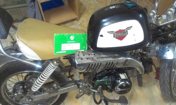 ขาย กอลิล่า เครื่่อง kawasaki cheer 125