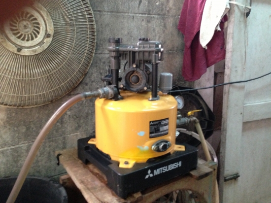 ขายปั้มน้ำอัตโนมัติ mitsubishi 100 W สภาพสวย พร้อมใช้งาน รับประกันคุณภาพ ดูประวัติการขายผมได้ครับ