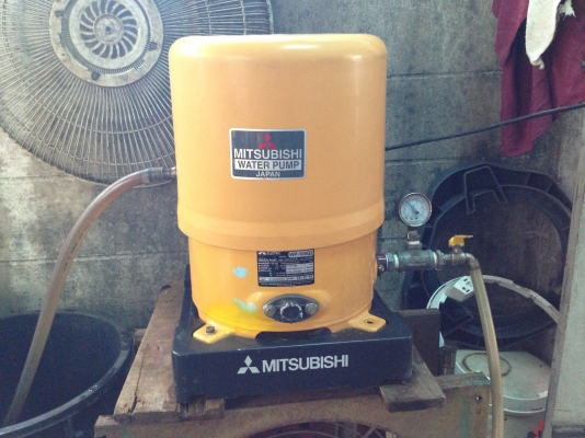 ขายปั้มน้ำอัตโนมัติ mitsubishi 100 W สภาพสวย พร้อมใช้งาน รับประกันคุณภาพ ดูประวัติการขายผมได้ครับ