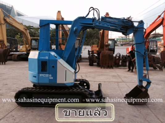 รถขุด PC28UU-1 รถนอก นำเข้า บจก.สหสินอีควิปเม้นท์ โทร.081-5851880, 02-5168100-1 รถขุด PC28UU-1 รถนอก นำเข้า บจก.สหสินอีควิปเม้นท์ โทร.081-5851880, 02-5168100-1