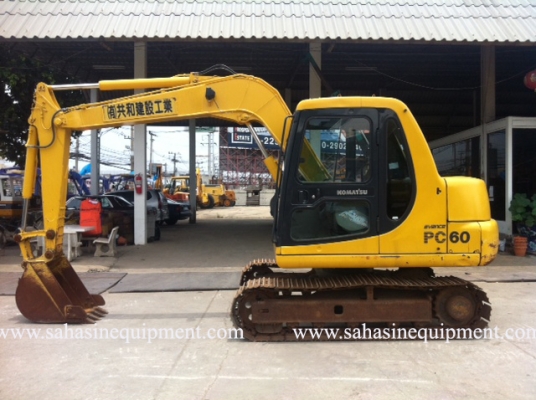 รถขุด PC60-7 S/N 451XX รถนอก สภาพดี บจก.สหสินอีควิปเม้นท์ โทร.081-5851880, 02-5168100-1 www.sahasinequipment.com