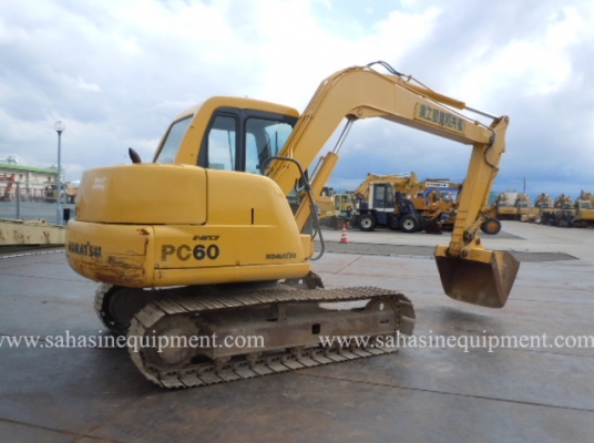 รถขุด PC60-7 S/N 451XX รถนอก สภาพดี บจก.สหสินอีควิปเม้นท์ โทร.081-5851880, 02-5168100-1 www.sahasinequipment.com