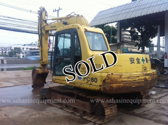 รถขุด PC60-7 รถนอก ขายถูก บจก.สหสินอีควิปเม้นท์ โทร.081-5851880, 02-5168100-1 www.sahasinequipment.com รถขุด PC60-7 รถนอก ขายถูก บจก.สหสินอีควิปเม้นท์ โทร.081-5851880, 02-5168100-1 www.sahasinequipment.com